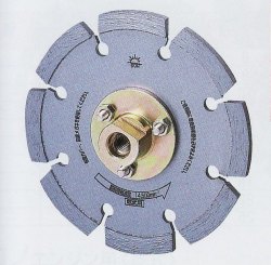 旭ダイヤモンド_フランジ(Ｍ１６用_３点止タイプ）ビス付