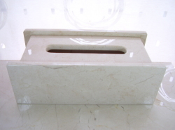 天然大理石 ティッシュボックス2007 （クレママーフィル）