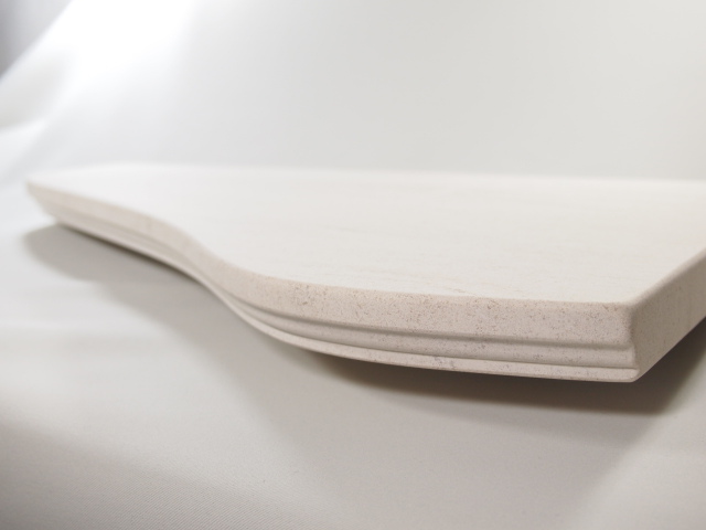 カウンターテーブル ホワイト ストーン調 カウンターテーブル ハイテーブル｜Hammer ST W40/D40/H100 木目