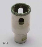 大理石用_乾式ダイヤモンドビット_有効35（取付M10_グラインダなど）