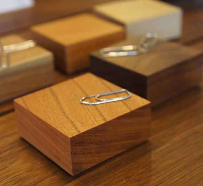 mass 木製クリップホルダー