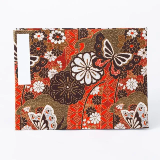 御朱印帳 まなびき胡蝶 蛇腹式 サイズ4種 書き置き 直書き 西陣織