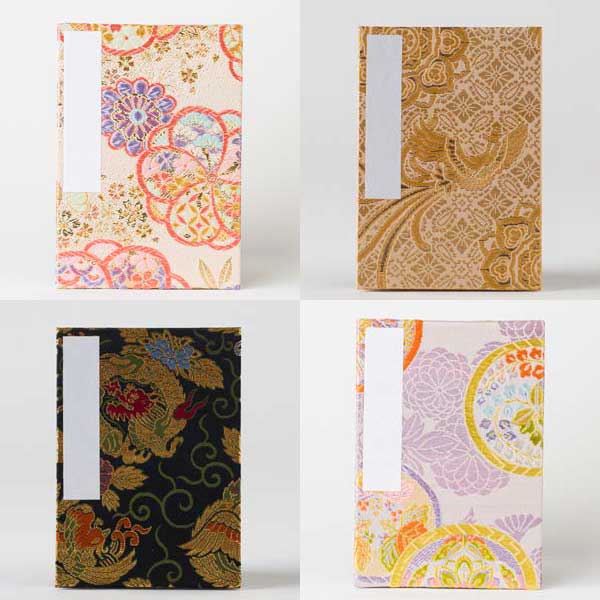 【A5サイズ】御朱印帳　オーダーページ A5サイズ/ビニールカバー付き】定番金襴・西陣/和綴じ式/御朱印帳