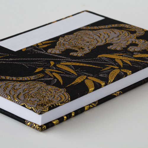 【御朱印帳】大判12x18cm/蛇腹式/竹林と虎