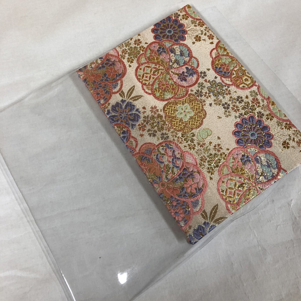 【見開き蛇腹式専用】御朱印帳ビニールカバーケース2枚セット(B5用）