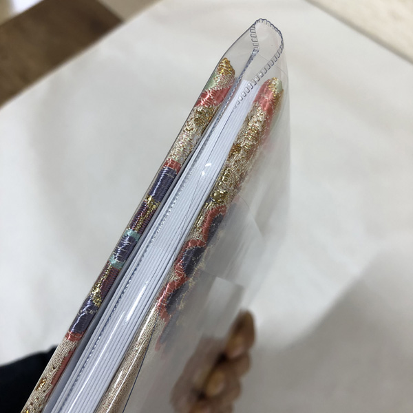 【見開き蛇腹式専用】御朱印帳ビニールカバーケース2枚セット(B5用）