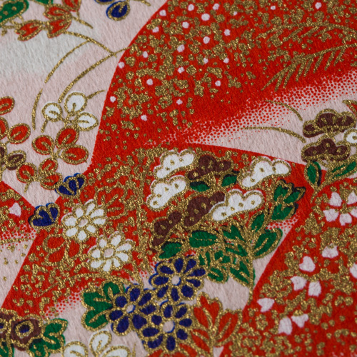 【御朱印帳】山霞/緑&赤