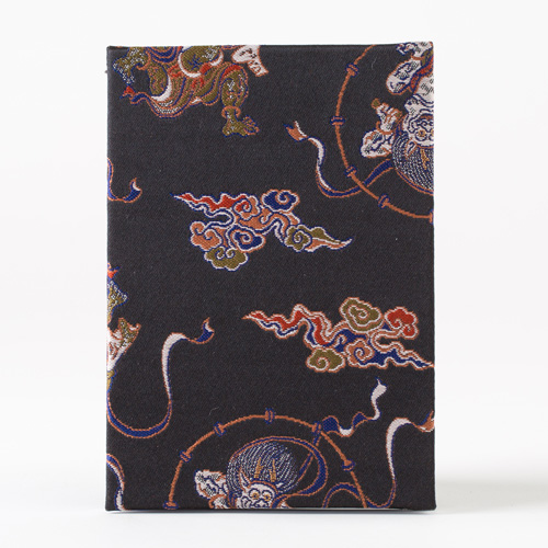 【御朱印帳】小型11x16cm/風神雷神(白キナリor黒)