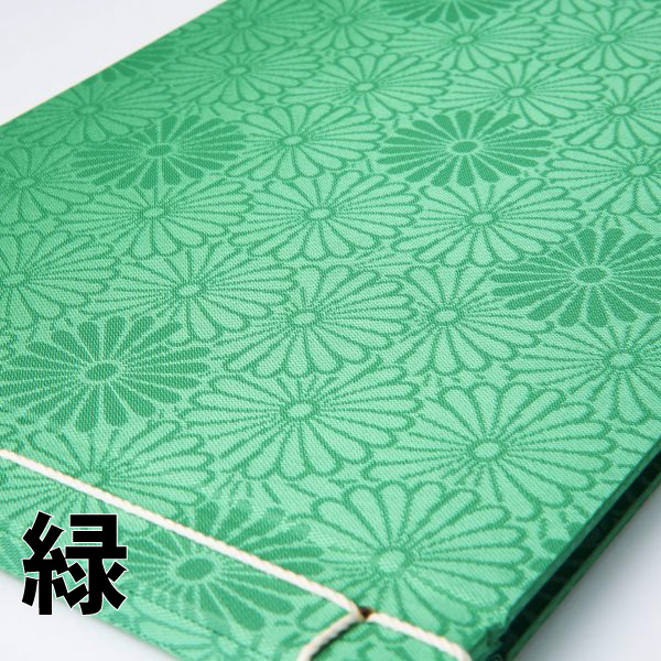 書き置き御朱印帳 トップインタイプ カラー6色 百裂小菊