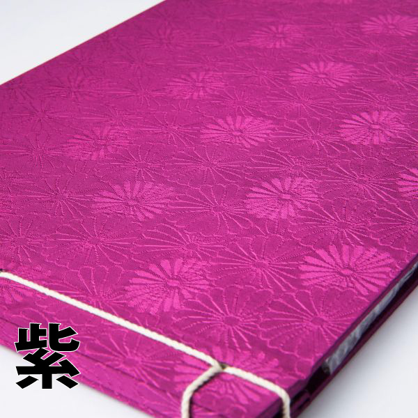 書き置き御朱印帳 トップインタイプ カラー6色 百裂小菊