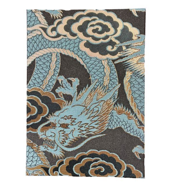 究極220P御朱印帳|A4極大判(21×30cm)青龍西陣金襴 蛇腹式・限定3冊