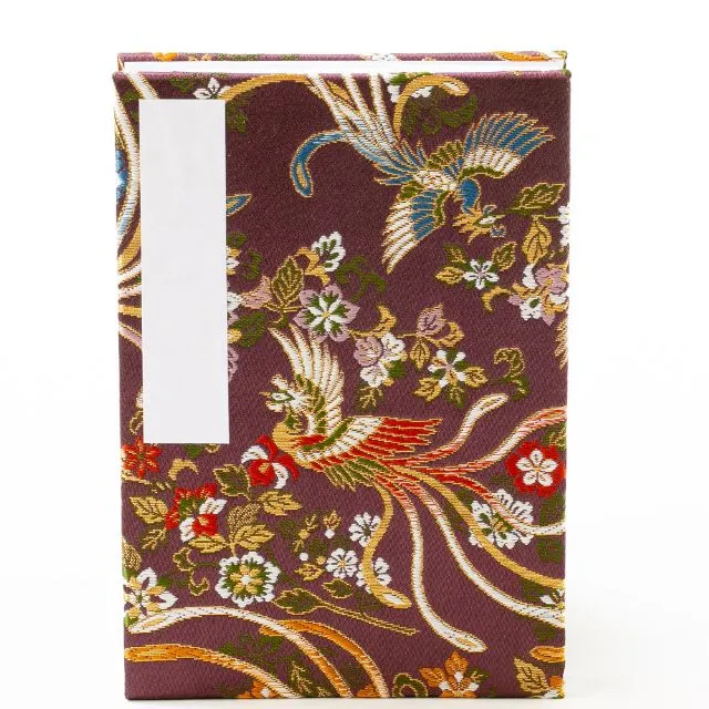 御朱印帳 ビニールカバー付き 鳳凰レクイエム 大判12×18cm 蛇腹式