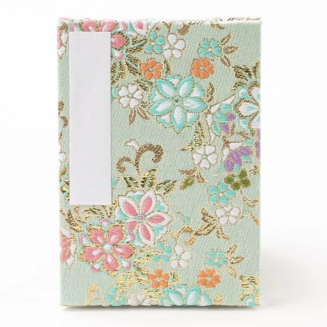 【御朱印帳　残3冊】蛇腹式/花盛り/2カラーバリエーション