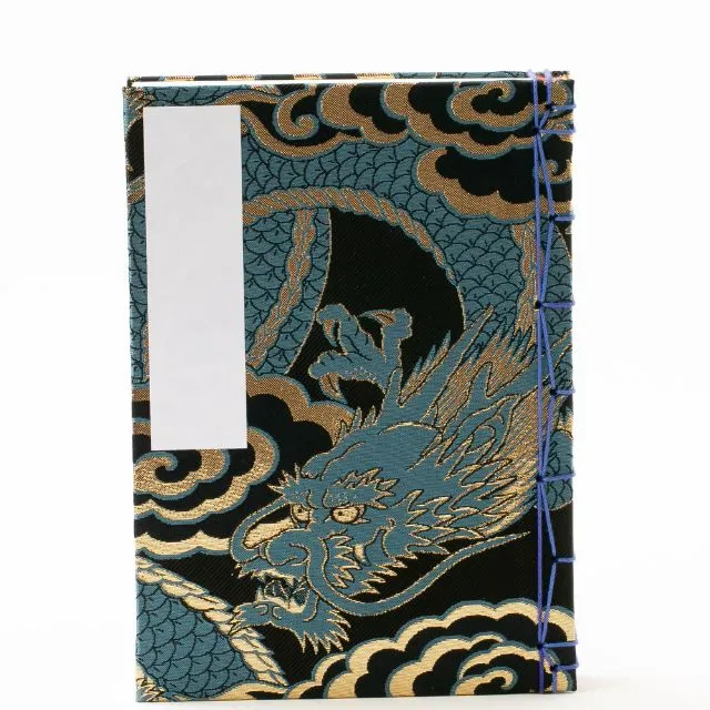 【御朱印帳】特大判18x26cm/蛇腹式/龍神八郎太郎（青龍Ver）