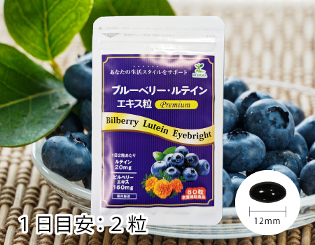 ブルーベリー・ルテインエキス粒プレミアム　 60粒
