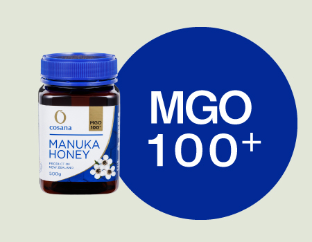 マヌカハニーMGO100+ 500g