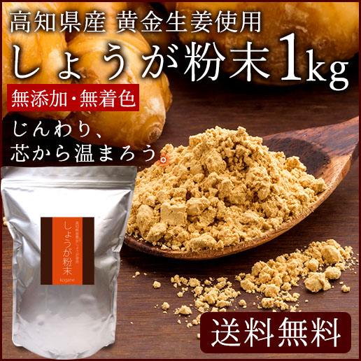 高知産黄金しょうが粉末1ｋｇ