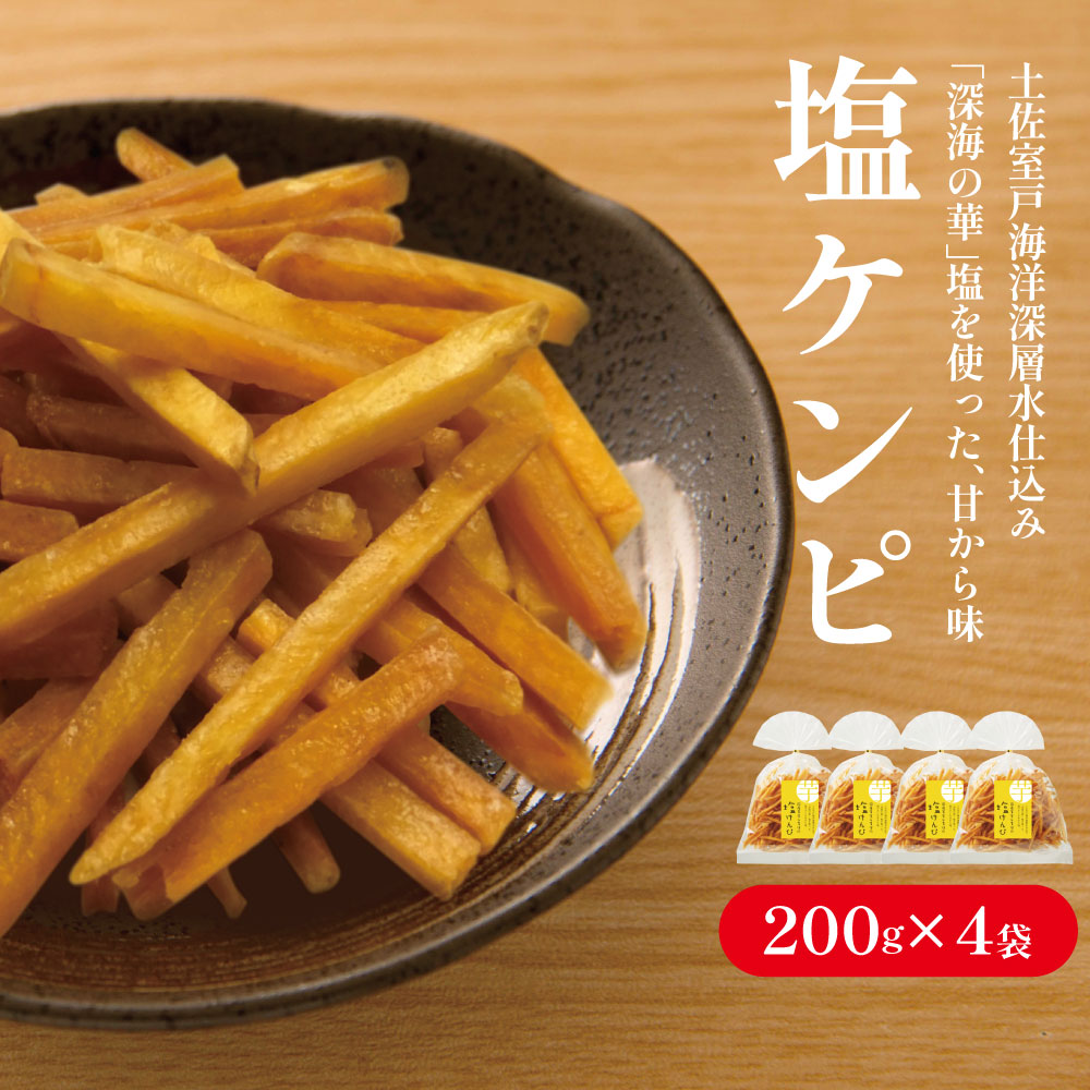 塩けんぴ(200g×4袋) 【送料無料】