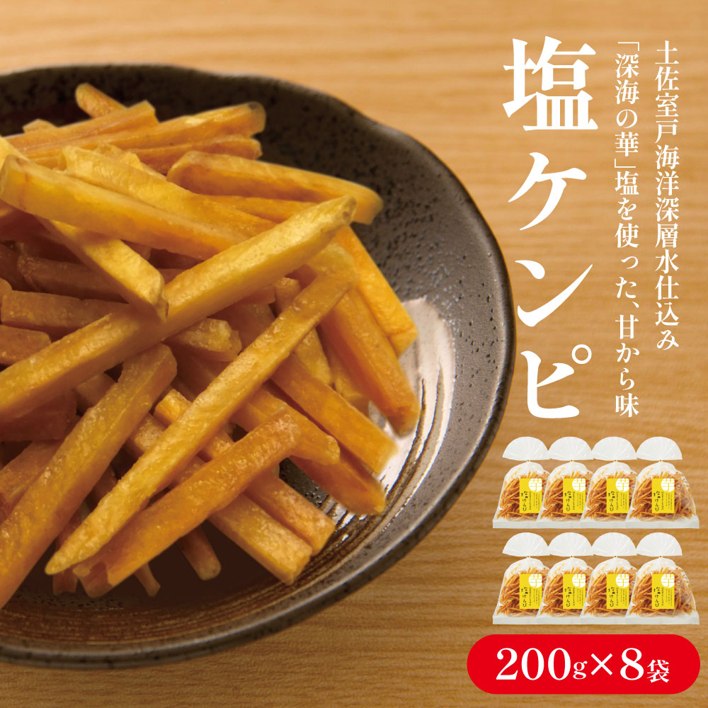 塩けんぴ(200g×8袋) 【送料無料】