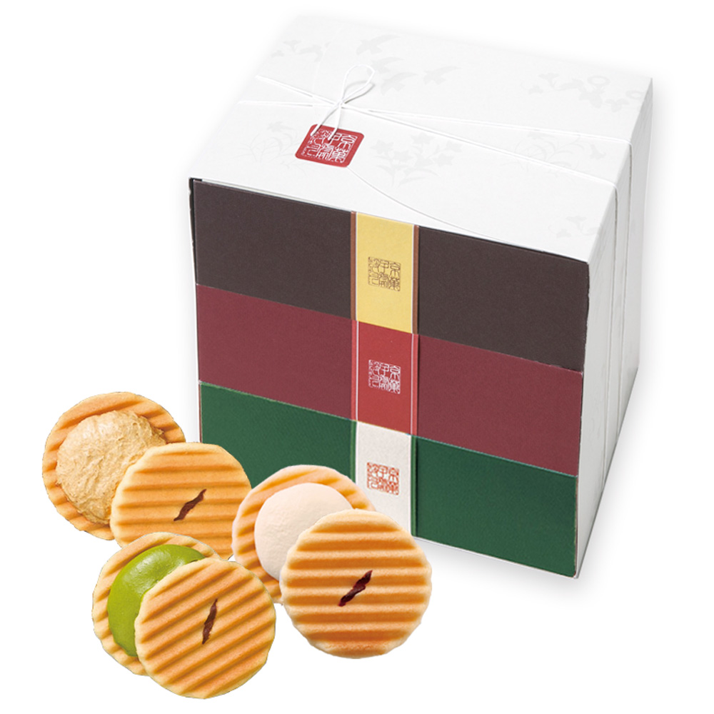 姫千寿せんべい　栗モンブラン