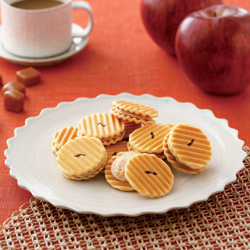 姫千寿せんべい ［キャラメル林檎］　12枚入
