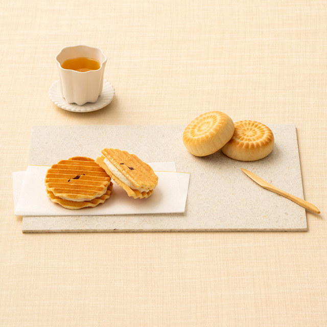 鼓月 選べる姫千寿せんべい二段箱| 通販 | 京菓子處 鼓月 京都