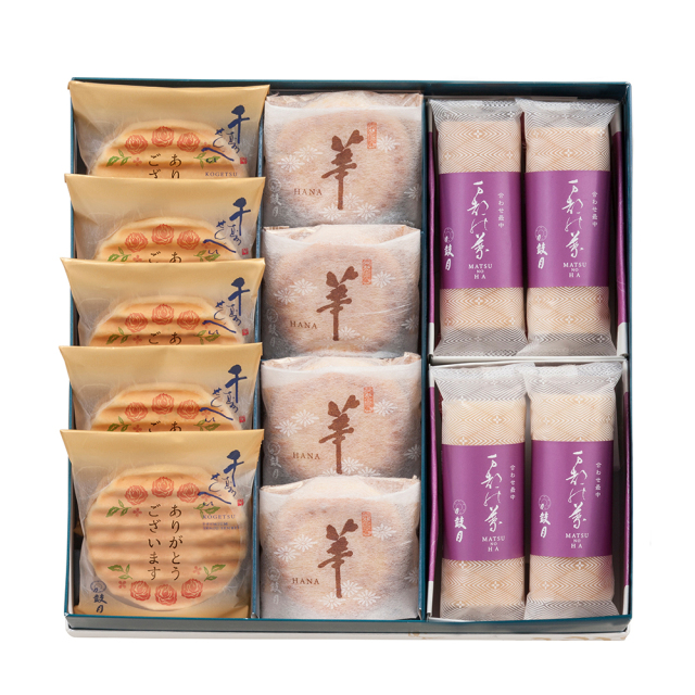 13875　プレミアム千寿せんべい　華　万都の葉