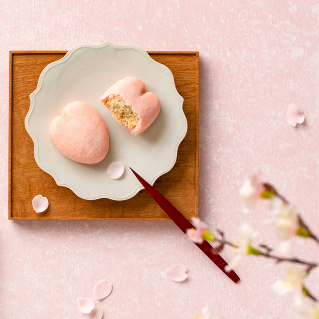 京都 鼓月 桜舞う春の和菓子セット