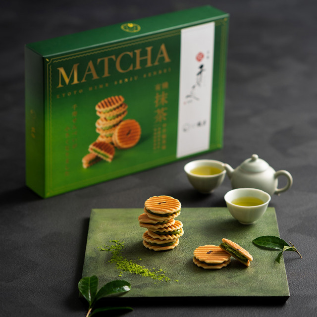 姫千寿せんべい 有機抹茶