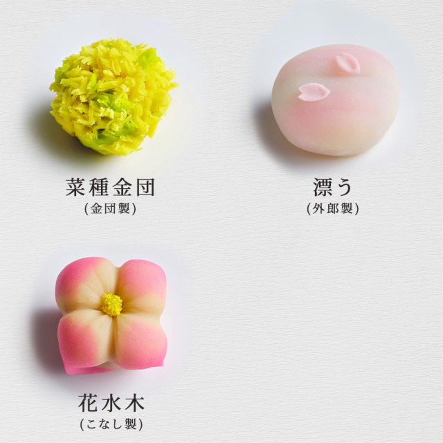 春の上生菓子