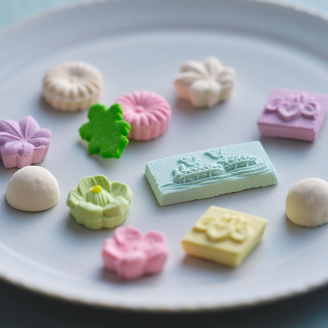 鼓月のお干菓子 京はんなり 8種入 京はんなり 8種入 中