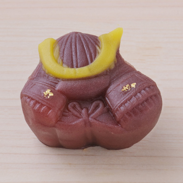 上生菓子　端午の節句2023年　武者かぶと