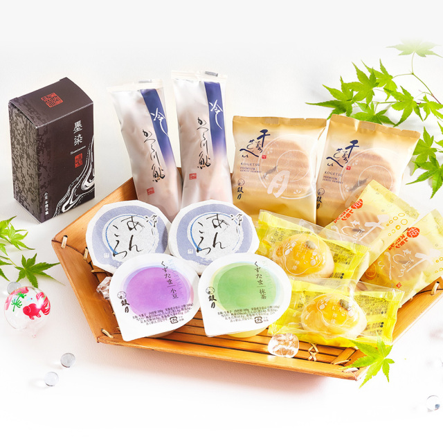 【WEB限定】夏の涼やか和菓子セット(送料込) 夏の涼やか和菓子セット