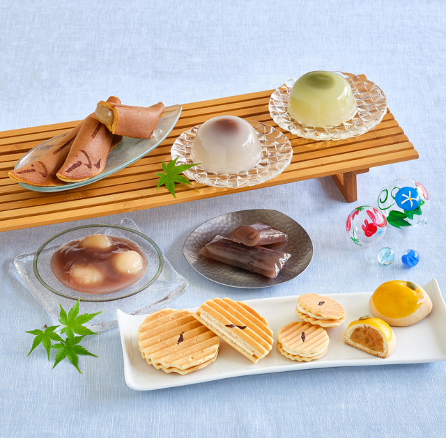 【WEB限定】夏の涼やか和菓子セット(送料込) 夏の涼やか和菓子セット