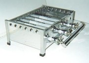 銅製たこ焼き器3枚掛け用ガスコンロ(受注生産品、発送は3週間程度）