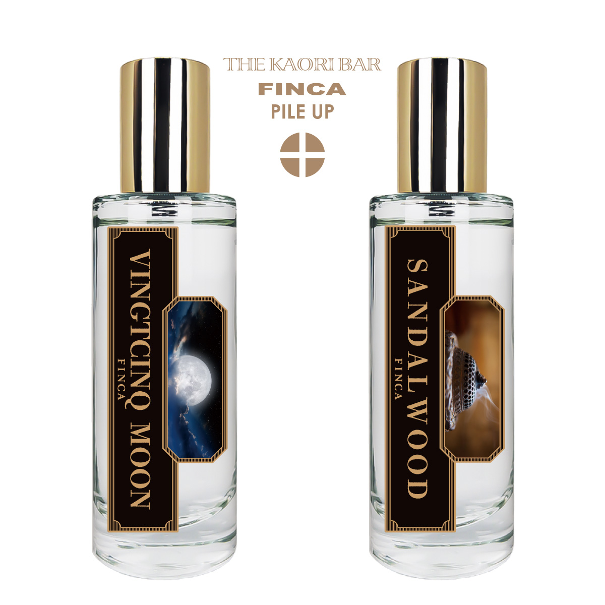 【新パッケージ】フィンカ 夜 サンダルウッド30ml×ヴァンサンクムーン30mlパイルアップセット