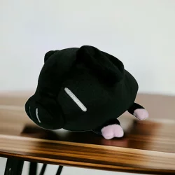 ブタ ぬいぐるみ おやすみ系こぶた ねるとん 黒 ぶた プレゼント ギフト 1000円ポッキリ 1000円ぽっきり