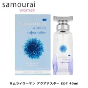 サムライウーマン アクアアスター EDT SP 40ml ｜ レディース 女性 女性用 結婚祝い 誕生日 内祝い お返し 贈り物 プレゼント ギフト 香水 香り フレグランス オードトワレ ジャスミン パッションフルーツ サンダルウッド シダーウッド ムスク ラズベリー