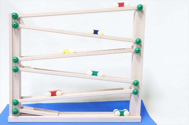 コイデ クルリンカー/木のおもちゃ クルリンミニ・クルリンレール