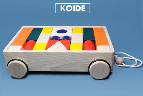 ぶなの木 引車積木 K35