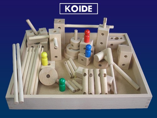 送料無料 トントンブロック 日本製木のおもちゃ ぶなの木 知育玩具 プレゼント 木のおもちゃkoide