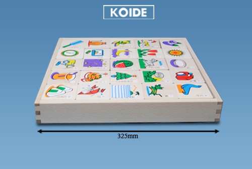 もじあそび 50音セット 日本製木のおもちゃ ぶなの木 知育玩具 プレゼント 木のおもちゃkoide