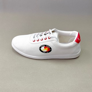 布製太極拳シューズ　白