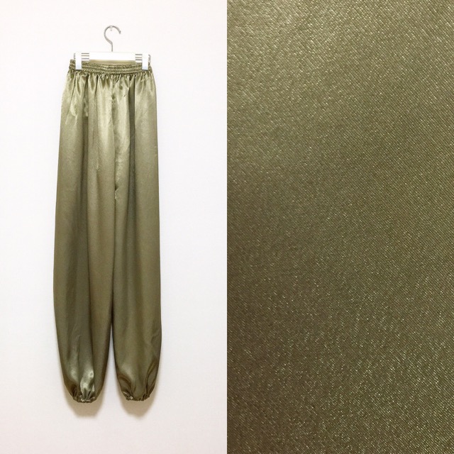 【SALE】￥3400→￥1700　太極拳パンツ　ポリサテンNo.9  Lサイズ