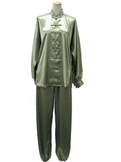 太極拳表演服上下セットNo.16