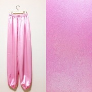 【SALE】￥3400→￥1700太極拳パンツ　ポリサテン　ピンク系