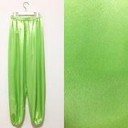 【SALE】￥3400→￥1700　太極拳パンツ　ポリサテン　グリーン系Sサイズ