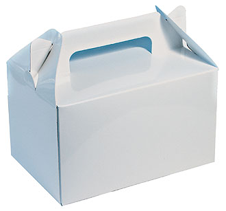 ケーキ箱　2号　ホワイト 500枚