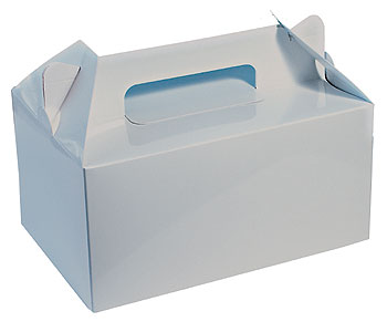 ケーキ箱　4号　ホワイト 500枚