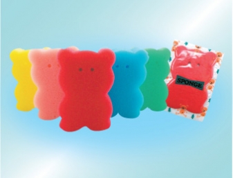 ボディスポンジ（クマさん) 250個入り